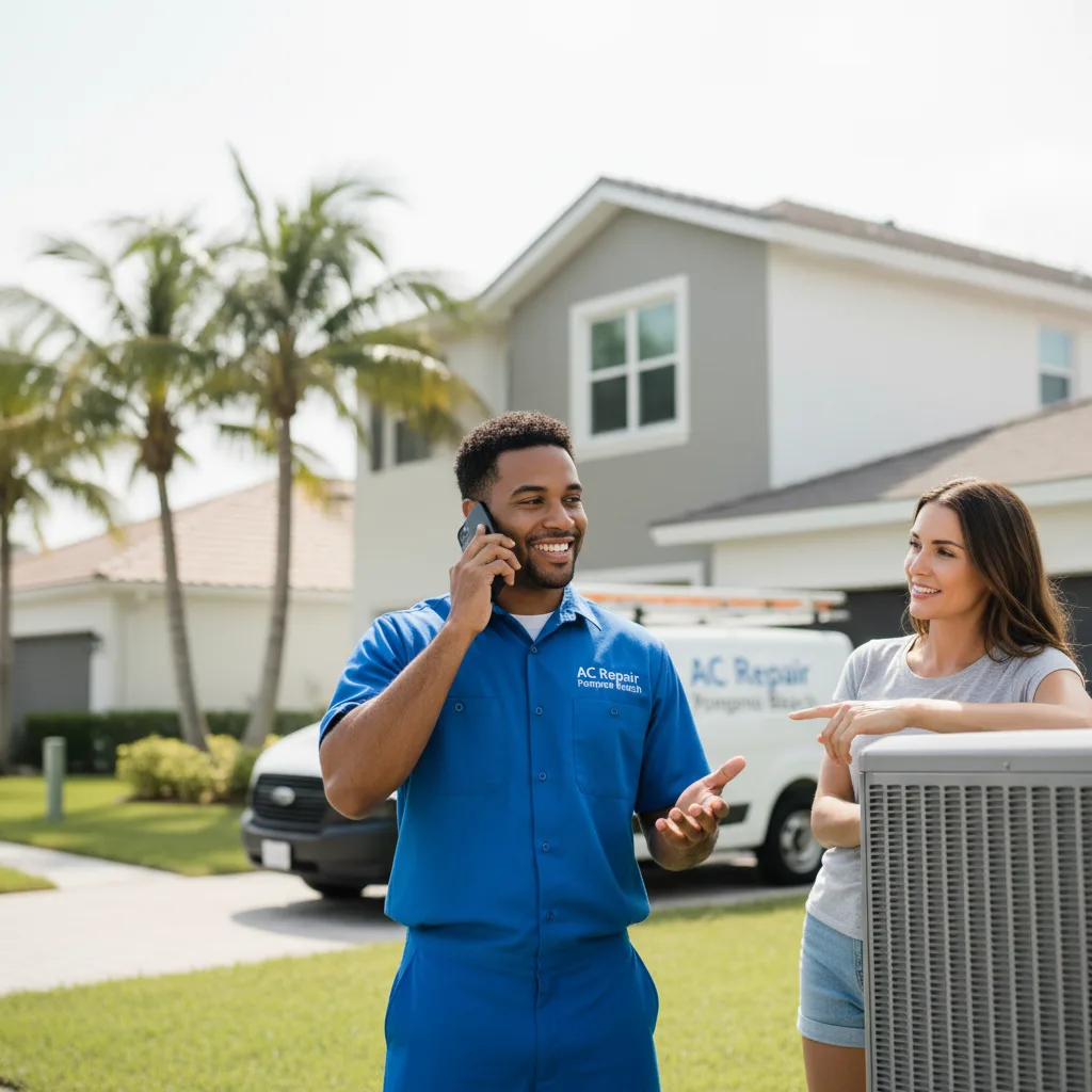 AC Repair Pompano Beach customer support in San Fidel